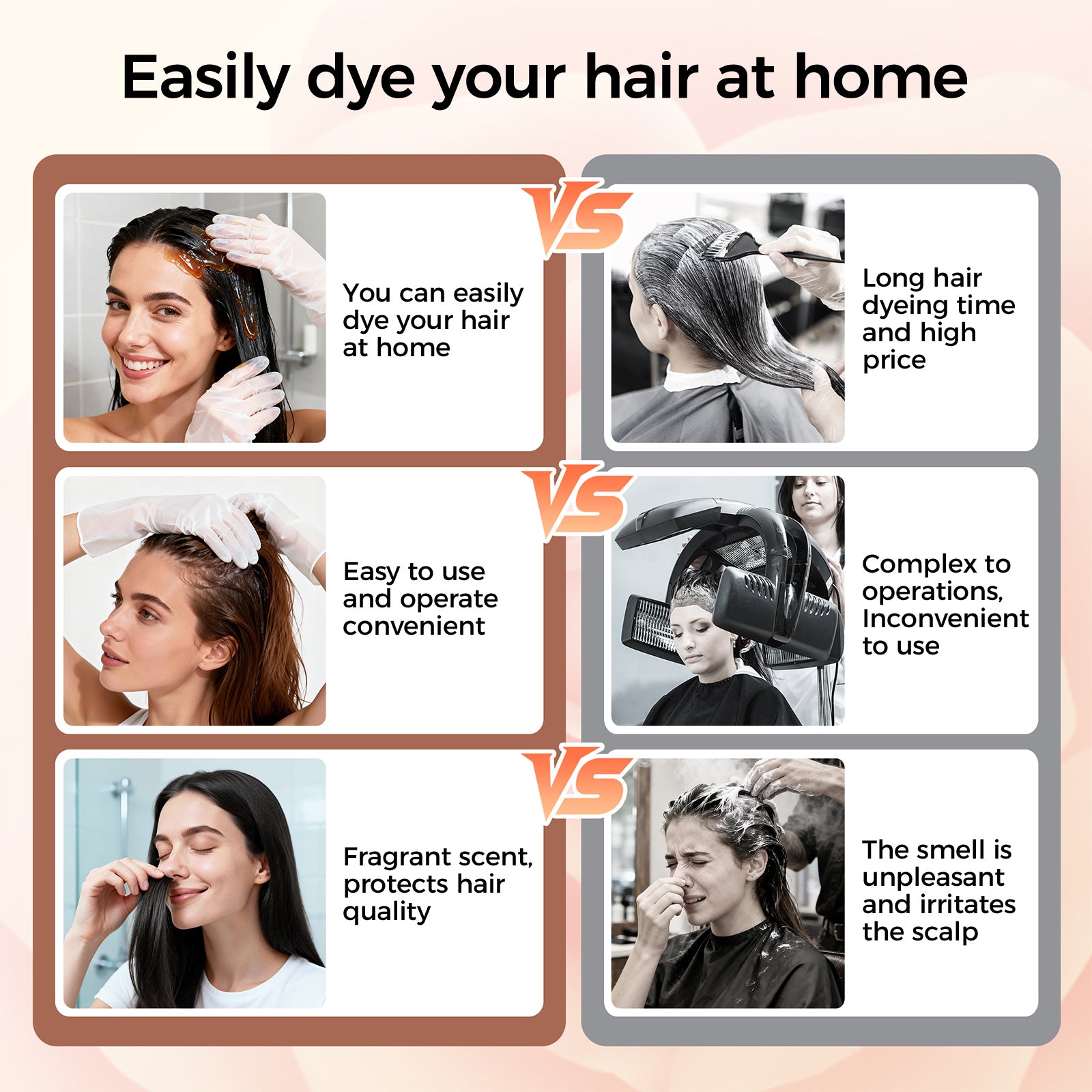 Famyu Herbal Black Hair Dye Suitable for Men and Women  Covers Gray Hair